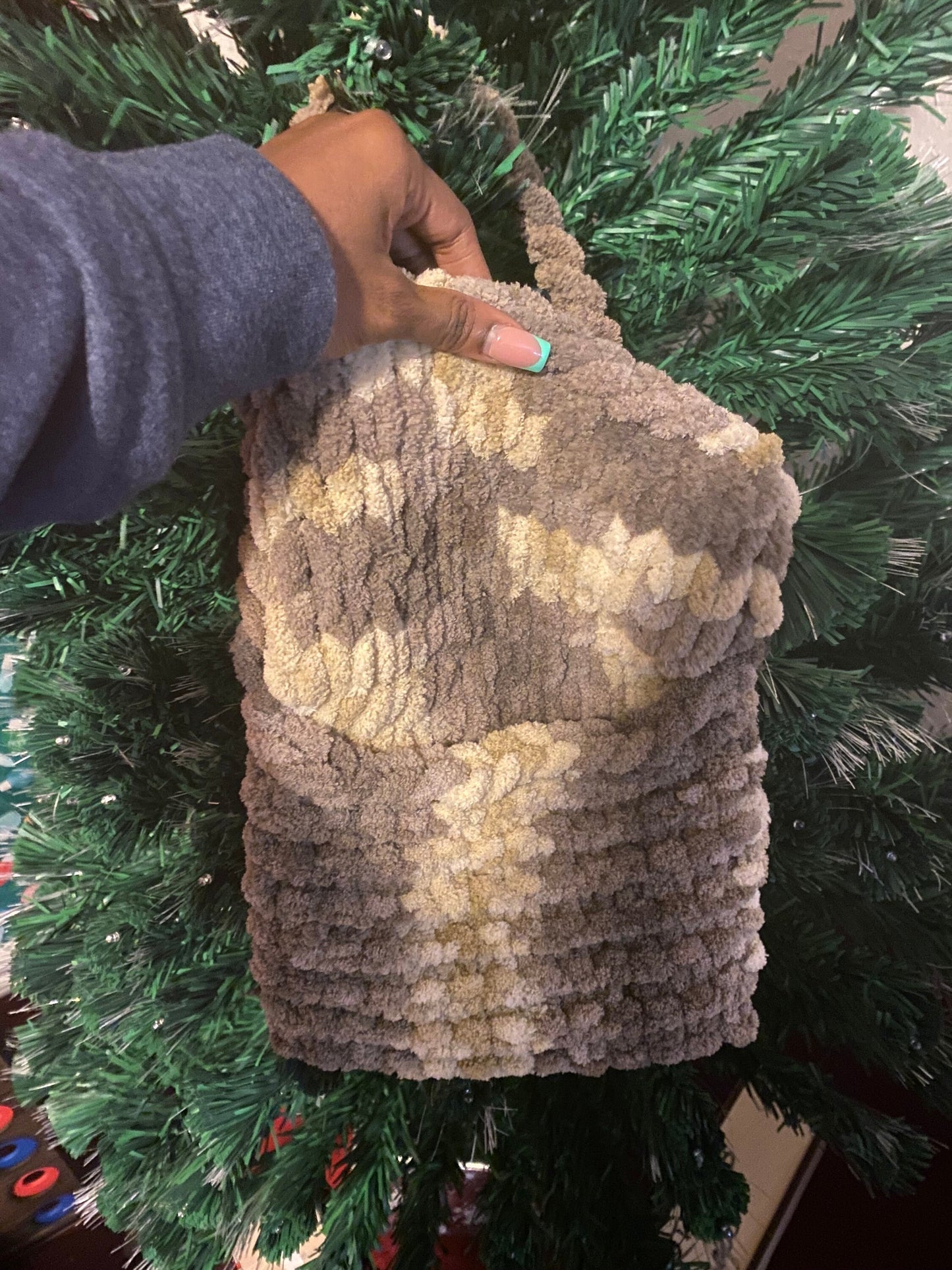 Keyana’s Krochet Chunky Knit Handbags